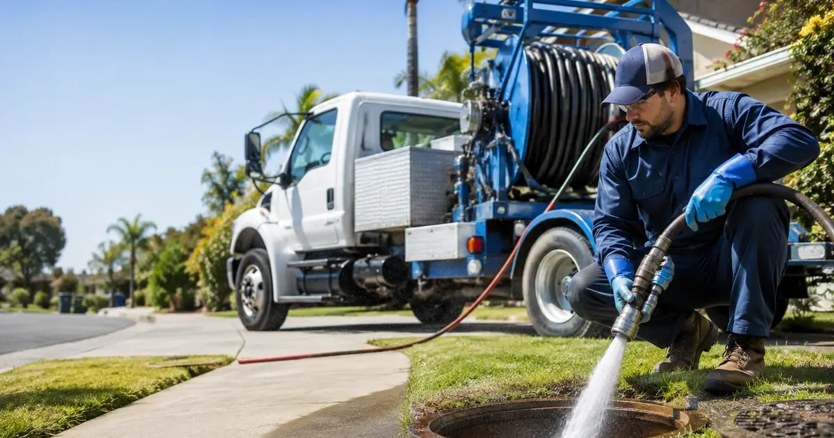 Hydro jet sewer cleaning Lockwood